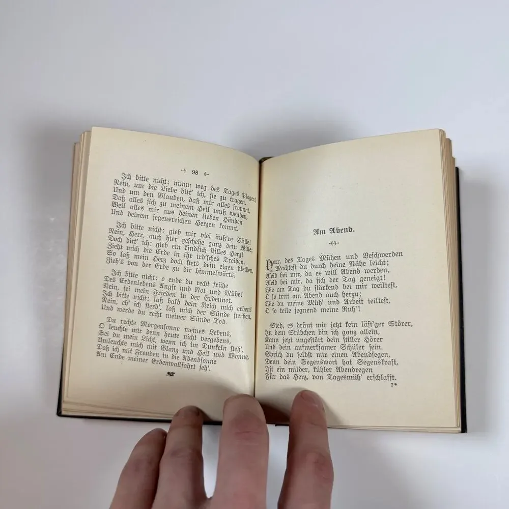 Psalter and Harp by C J P Spitta Antique Book Ger Lng